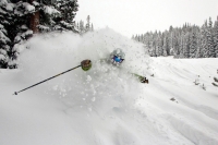 Colorado extreme powder skiing