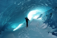 Antarctica Ice Tunnel