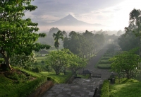 Borobudur Temple Park Indonesia