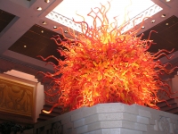 Crystal fire Sculpture, Atlantis
