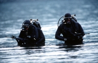 US Airforce combat divers
